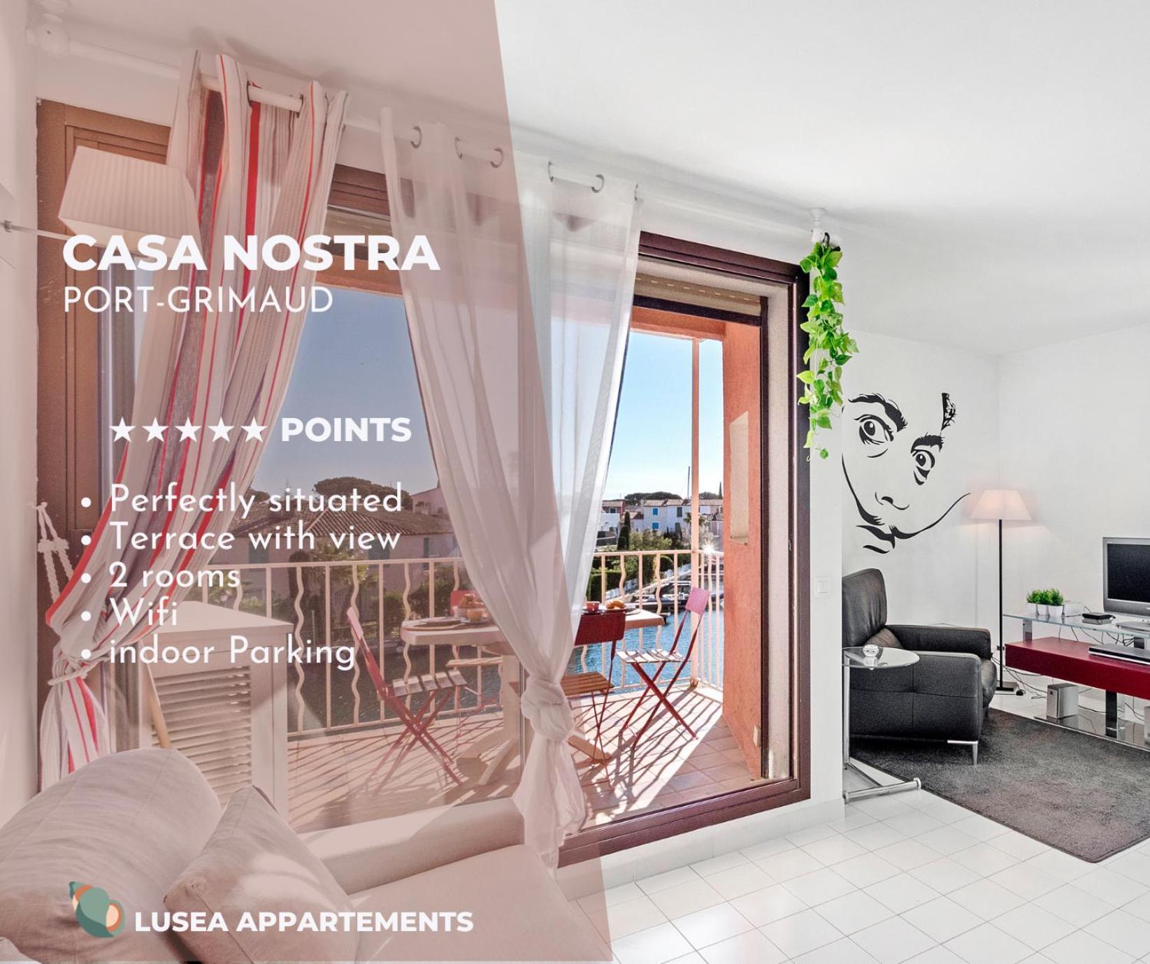 Casa Nostra, Port-Grimaud, Vue Sur Les Canaux Exterior photo